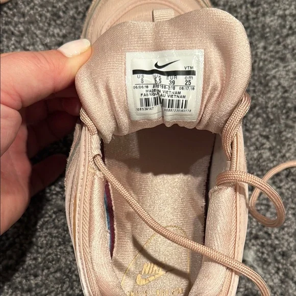 Womens Nike Air Max 97 SE Particle Beige Metallic Pink Bronze Size 8 • EUC - Picture 8 of 10